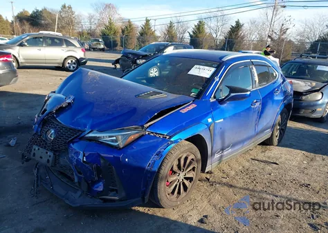 2022 Lexus Ux 250H F Sport z USA, uszkodzony, nr VIN JTHR9JBH8N2061323